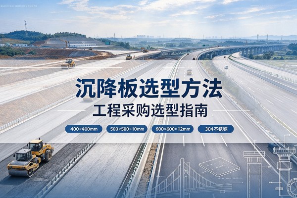 德阳沉降板选择方法