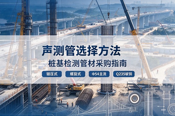 德阳声测管选型标准