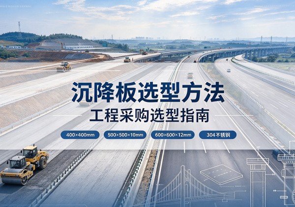 德阳沉降板选择方法