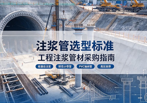 德阳注浆管选型标准